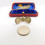 Sterling Silver Maracas Charm Pendant Vintage c1970
