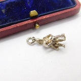 Sterling Silver Biblical Man with Jug of Water Charm Pendant Vintage c1970
