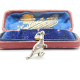 Sterling Silver Kangaroo Animal Charm Pendant Vintage c1970