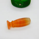 Victorian Red Carnelian Agate Uncut Seal Antique c1860