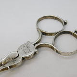George III Sterling Silver Pair of Sugar Nips Antique c1760s