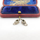 Sterling Silver Little Boots Charm Pendant Vintage c1970