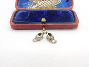 Sterling Silver Little Boots Charm Pendant Vintage c1970