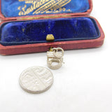 Sterling Silver Wishing Well Charm Pendant Vintage c1970