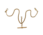 Victorian Rolled Gold Double Albert Watch Chain Antique c1880s