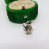Sterling Silver Wine Jug Charm Pendant Vintage c1970