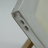 Large 19th Century Sterling Silver Portrait Picture Frame Antique c1890s