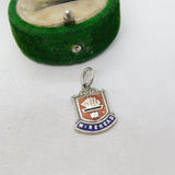 Sterling Silver Enamel Minehead Charm Pendant Vintage c1970