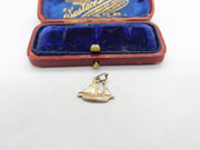 Sterling Silver Sailing Boat Charm Pendant Vintage c1970