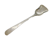 George III Sterling Silver Salt Shovel Spoon Antique c1760 London Stephen Adams