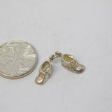 Sterling Silver Child's Shoes Charm Pendant Vintage c1970