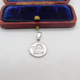 Sterling Silver Raphael's Cherub Charm Pendant Vintage c1970