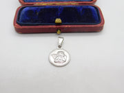 Sterling Silver Raphael's Cherub Charm Pendant Vintage c1970