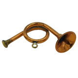 20th Century Copper & Brass Novelty Bugle Horn Ornament Antique c1920s