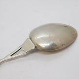 Edwardian Sterling Silver Enamel Rifle Form Teaspoon Antique 1908 Birmingham
