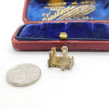 Sterling Silver Westminster Abbey London Charm Pendant Vintage c1970