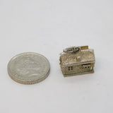 Sterling Silver Blacksmiths Shop Charm Pendant Vintage c1970s