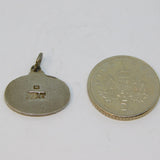 Sterling Silver Brough Enamel Souvenir Charm Pendant Vintage c1970