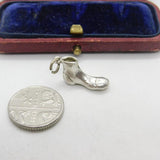 Sterling Silver Little Boot Charm Pendant Vintage c1970