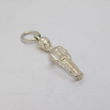 Sterling Silver Trooping The Colour Souvenir Charm Pendant Vintage c1970