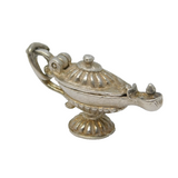 Sterling Silver Genie in the Lamp Charm Pendant Vintage c1970