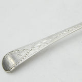 Pierre Naftal Jersey Provincial Sterling Silver Teaspoon Antique c1760s