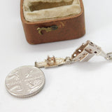 Sterling Silver Wedding in the Church Charm Pendant Vintage c1970