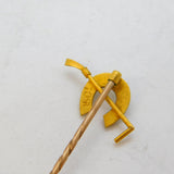 Victorian 15ct Yellow Gold Lucky Horseshoe Stick Pin Antique c1890s