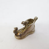 Sterling Silver Mice in the Boot Charm Pendant Vintage c1970
