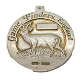 Sterling Silver 'Game Finders, England' Fob Medal Vintage 1988 Edinburgh