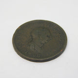 King George III Copper Half Penny Coin Antique 1806 Fair Condition
