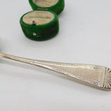 Edwardian Sterling Silver Deep Bowl Medicine Spoon Antique 1908 Sheffield