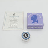 American Bicentennial Sterling Silver Wedgwood Washinton Box Vintage Sheffield