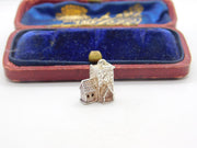 Sterling Silver Traditional Church Charm Pendant Vintage c1970
