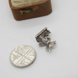 Sterling Silver Windmill Charm Pendant Vintage c1970