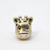 Sterling Silver Cow Pandora Bracelet Charm Bead Vintage c2000