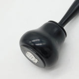 Sterling Silver & Carved Treen 'Wood Green Stone Laying' Commemorative Bell