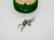 Sterling Silver Pied Piper of Hamelin Charm Pendant Vintage c1970