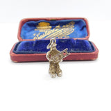 Sterling Silver Man Holding a Ladder Charm Pendant Vintage c1970