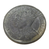 King George VI & Queen Elizabeth Coronation Medal Antique 1937 British