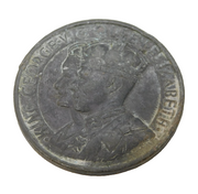 King George VI & Queen Elizabeth Coronation Medal Antique 1937 British