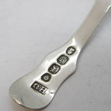 George IV Sterling Silver Tea Caddy Spoon Antique 1822 London