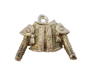 Sterling Silver Spanish Matador Jacket Charm Pendant Vintage c1970