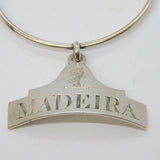 George III Sterling Silver Madeira Bottle Neck Collar Antique 1805 London