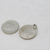 Sterling Silver St Christopher Travel Charm Pendant Vintage c1970