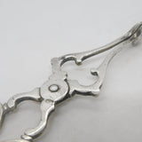 Sterling Silver Georgian Style Sugar Nips Antique 1938 Sheffield Art Deco