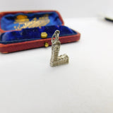 Sterling Silver Big Ben Charm Pendant Vintage c1970
