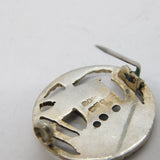 Shipton & Co. Sterling Silver Celtic Ship Brooch Antique 1948 Chester