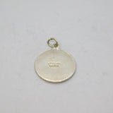 Sterling Silver Gemini Horoscope May-June Charm Pendant Vintage c1970s