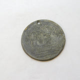 George IV Queen Caroline Memorial Mourning Medal Antique 1821